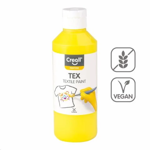 Barvy na textil CREALL 250ml žlutá Akce